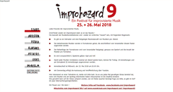 Desktop Screenshot of improhazard.de